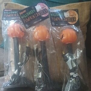 Orange Halloween Pumpkin Candooler by